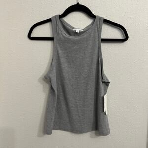 NWT Abound Ribbed Tank Gray sz S